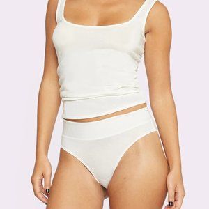 [Parade] NWOT Supersoft High Rise Brief in Cloud Small